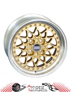 Llantas Braid Serie 4RC 13" - Oro/Pulido