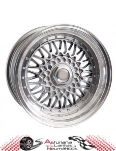 Juego de Llantas Adaptables RS-Plata/Pulido