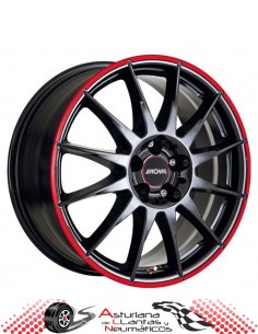 Llantas Ronal R54 MCR Black/Red