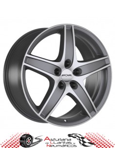 Llantas Ronal R48 Anthracite/polished