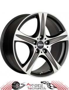 Llantas Ronal R55 Dull Black Polished