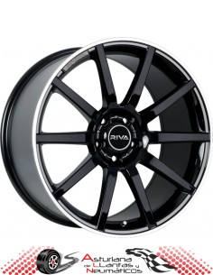 LLANTAS RIVA BNZ - Negro Brillo