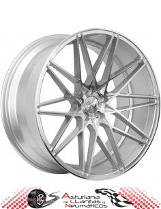 LLANTAS 1AV ZX4 - Plata Pulido