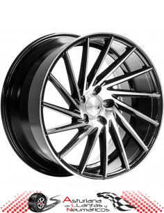 LLANTAS 1AV ZX1 - Negro/ Pulido