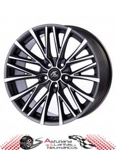 LLANTAS AC SNAKE - Dark Gunmetal Polish