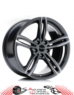 LLANTAS AVUS AC-MB3- Antracita/Pulido