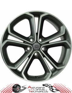 Llantas WSP Italy ONDA25OP10- Gunmetal mate/pulido