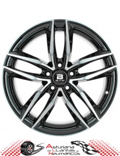 Llantas BUTZI VULCANO - Negro/Pulido