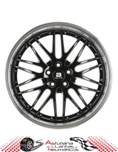 Llantas BUTZI ALESIA- Negro/Garganta Pulida