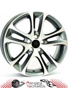 Llantas WSP Italy KURA12VL55- Antracita/pulido