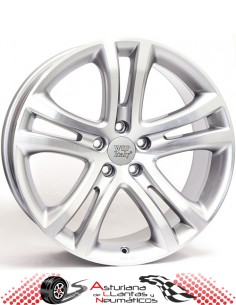 Llantas WSP Italy W455 VULCANO- Plata/pulido
