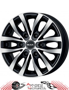 Llantas MAK LOAD 6- Black / Pulido