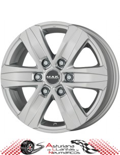 Llantas MAK STONE 6- Plata
