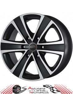 Llantas MATRIX FUOCO 6- Negro Frente/pulido