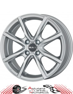 Llantas MAK MILANO 4- Plata