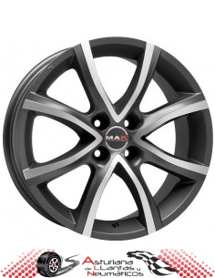 Llantas MAK NITRO 4- Titanio/pulido