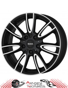 Llantas MAK JACKIE - Negro/pulido