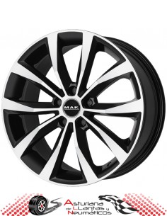 Llantas MAK WOLF - Negro/pulido
