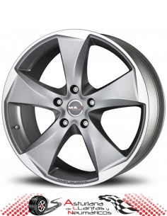 Llantas MAK RAPTOR 5 - Grafito/pulido