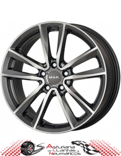 Llantas MAK BREMEN - Gunmetal Frente/pulido