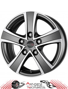 Llantas MATRIX FUOCO 5 Van- Titanio Frente/pulido