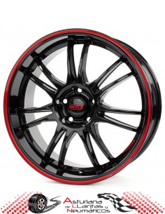 Llantas DOTZ SHIFT - Negro/rojo