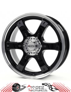 Llantas DOTZ CRUNCH - Negro/pulido