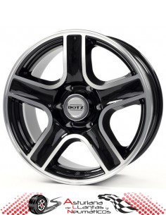 Llantas DOTZ HAMMADA - Negro/pulido