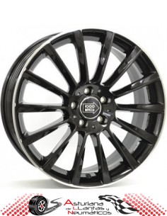 Llantas MILLE MIGLIA MM047 - Negro/Borde pulido