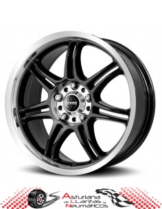 LLANTAS MOMO RPM EVO- Negro / Pulido