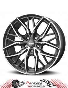 LLANTAS MOMO SPIDER- Negro Mate/Pulido