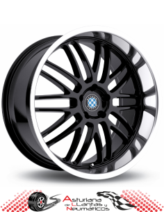 LLANTAS BEYERN MESH - Negro/Pulido