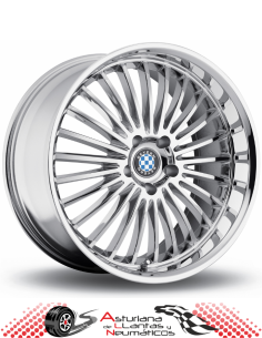 LLANTAS BEYERN MULTI - Cromado