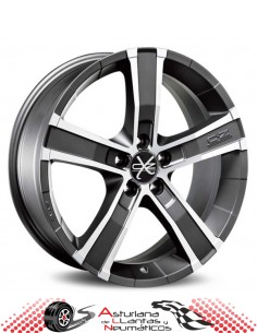 Llantas OZ  XLINE  SAHARA 5 - Grafito Mate/Pulido