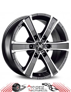 Llantas OZ  XLINE  SAHARA 6 - Grafito Mate/Pulido