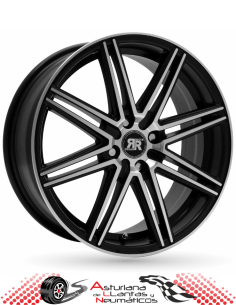 LLANTAS RACER CROSS - Negro/Pulido