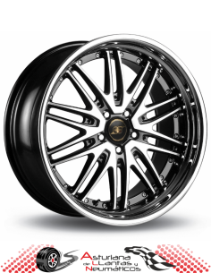 LLANTAS INFINY INDIVIDUAL KLATZ  KLC - Negro /Inox