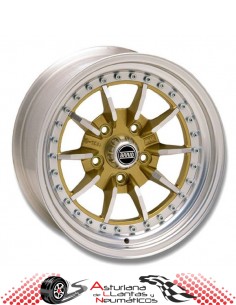 Llantas Braid Serie 1RC 14"  - Oro/Pulido