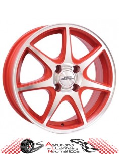 Llantas INTER-ACTION ICE -  Red Dull/Polished