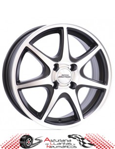 Llantas INTER-ACTION ICE -  Dull Black/Polished