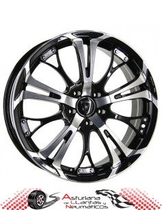 Llantas INTER-ACTION POISON -  Black/polished