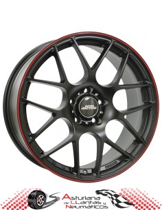Llantas INTER-ACTION UNIVERSE - Black/red