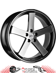Llantas INTER-ACTION RACING - Hyper Black/Stainless Steel