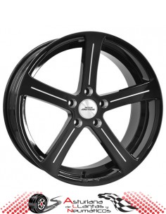 Llantas INTER-ACTION RACING - Black/Polished