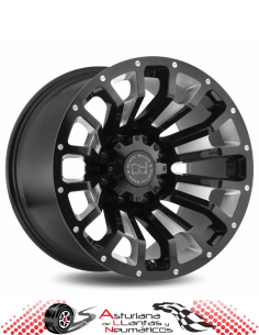 Llantas BLACK RHINO PINATUBO - Negro brillante