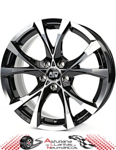 Llantas MSW CROSS OVER - Negro/pulido