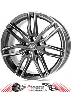 Llantas MSW 24 - Gunmetal/pulido