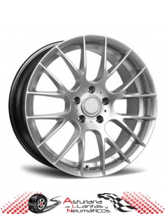 Juego de Llantas Adaptables BY956 Silver